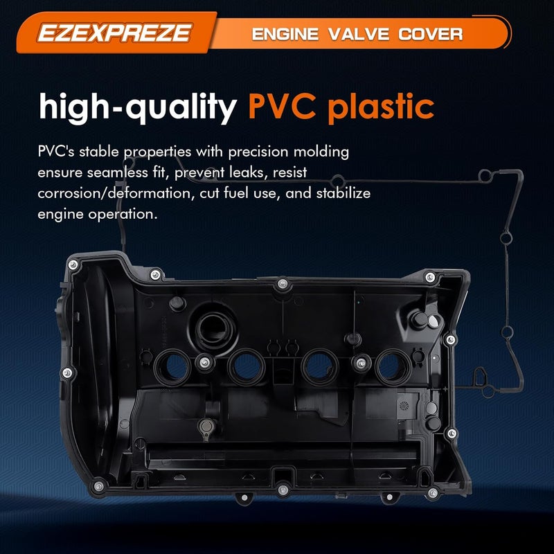 E EZEXPREZE مجموعة غطاء الصمام Ezexpreze N18 متوافقة مع 2011-2016 جيل 2. ميني كوبر S R55 R56 R57 R58 R59 R60 R61 1.6 توربو استبدال # 11127646552 - Image 4
